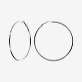 Shiny Hoop Earrings