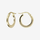 9 Carat Gold Hoop Earrings