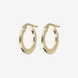 9 Carat Gold Hoop Earrings